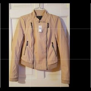 Wet Seal - Leather jacket (tan)
